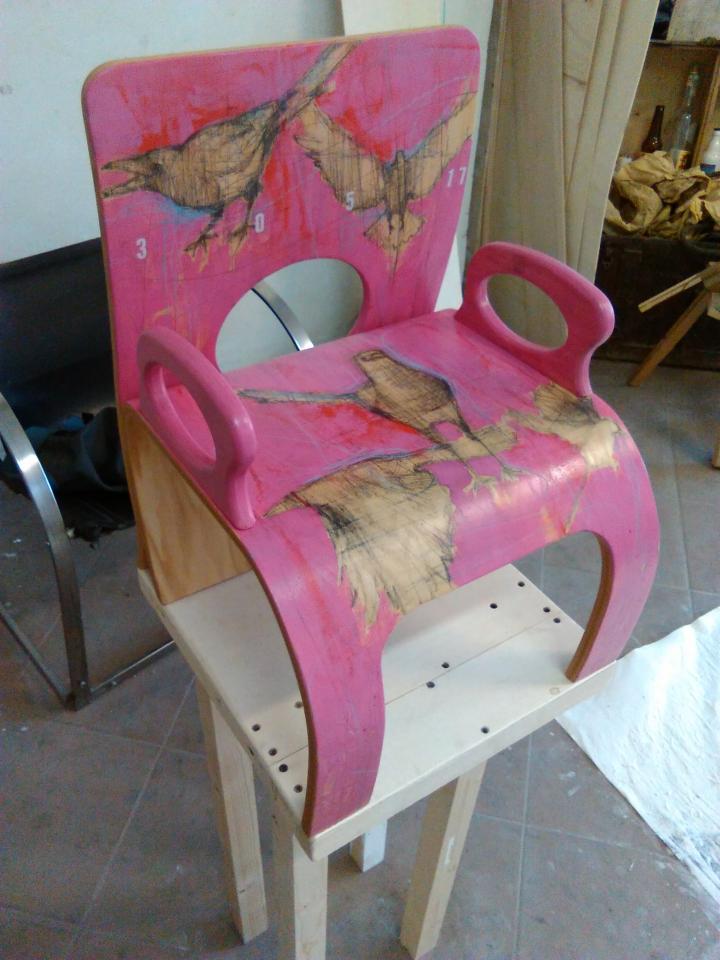 sedia fianco