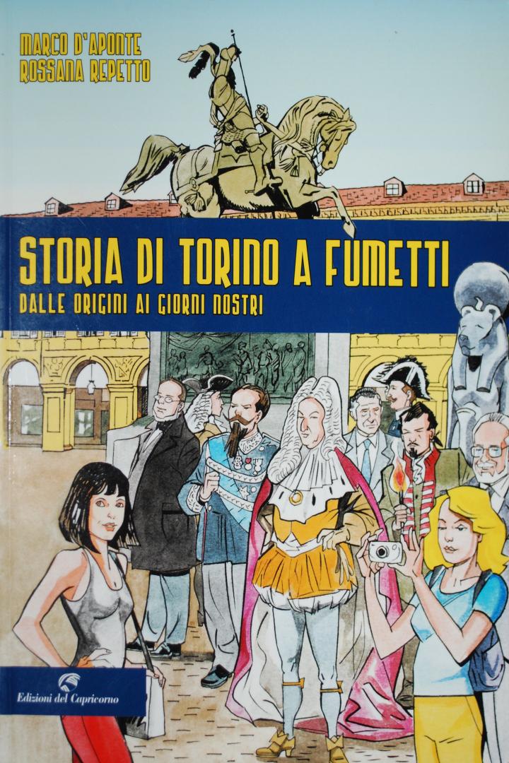 la storia di Torino a fumetti