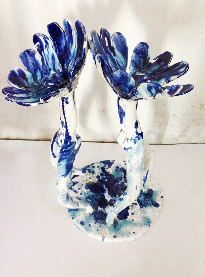 scultura in ceramica