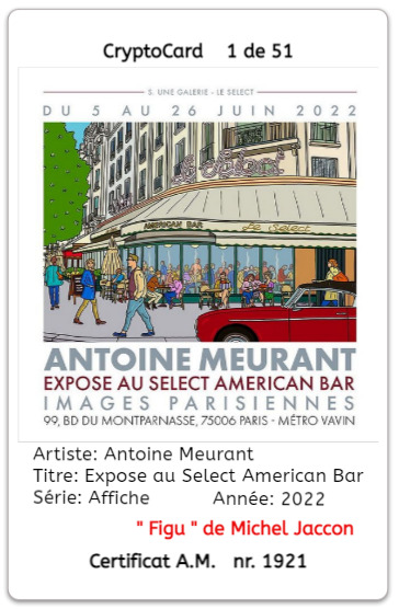 Affiche au Select A.B. CryptoCard