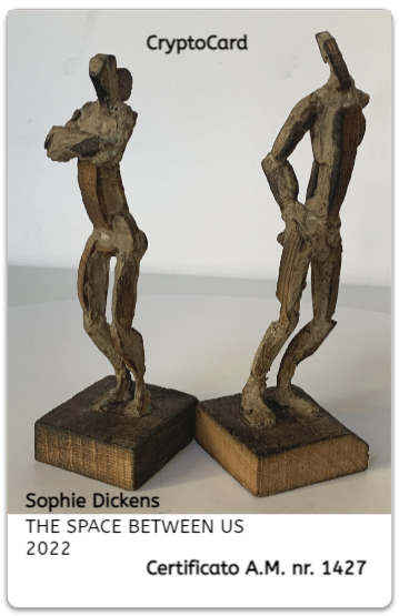 CryptoCard opera di Sophie Dickens