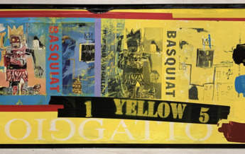 Omaggio a J-M Basquiat  - Yellow
