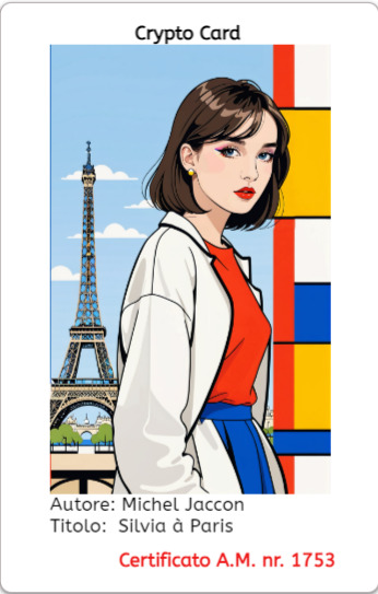 Crypto Card Silvia à Paris