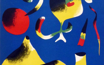 Artista Joan Mirò Stampatore Mourlot Paris