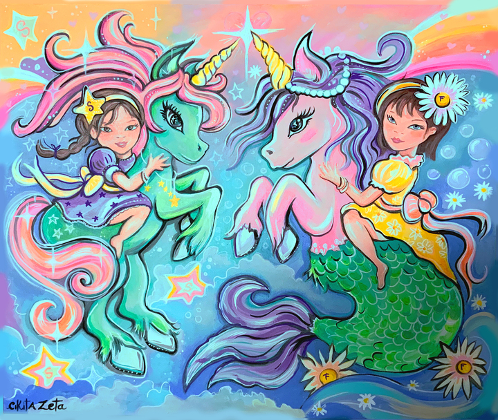 opera di Nadia Zanellato in arte Cikita Zeta